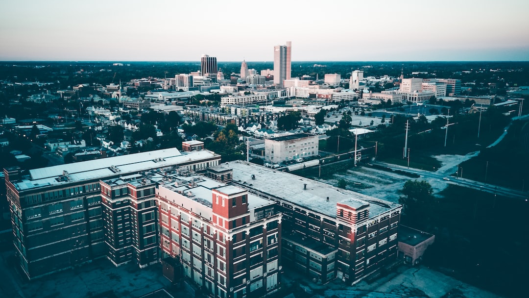 concrete buildings in high-angle view photo