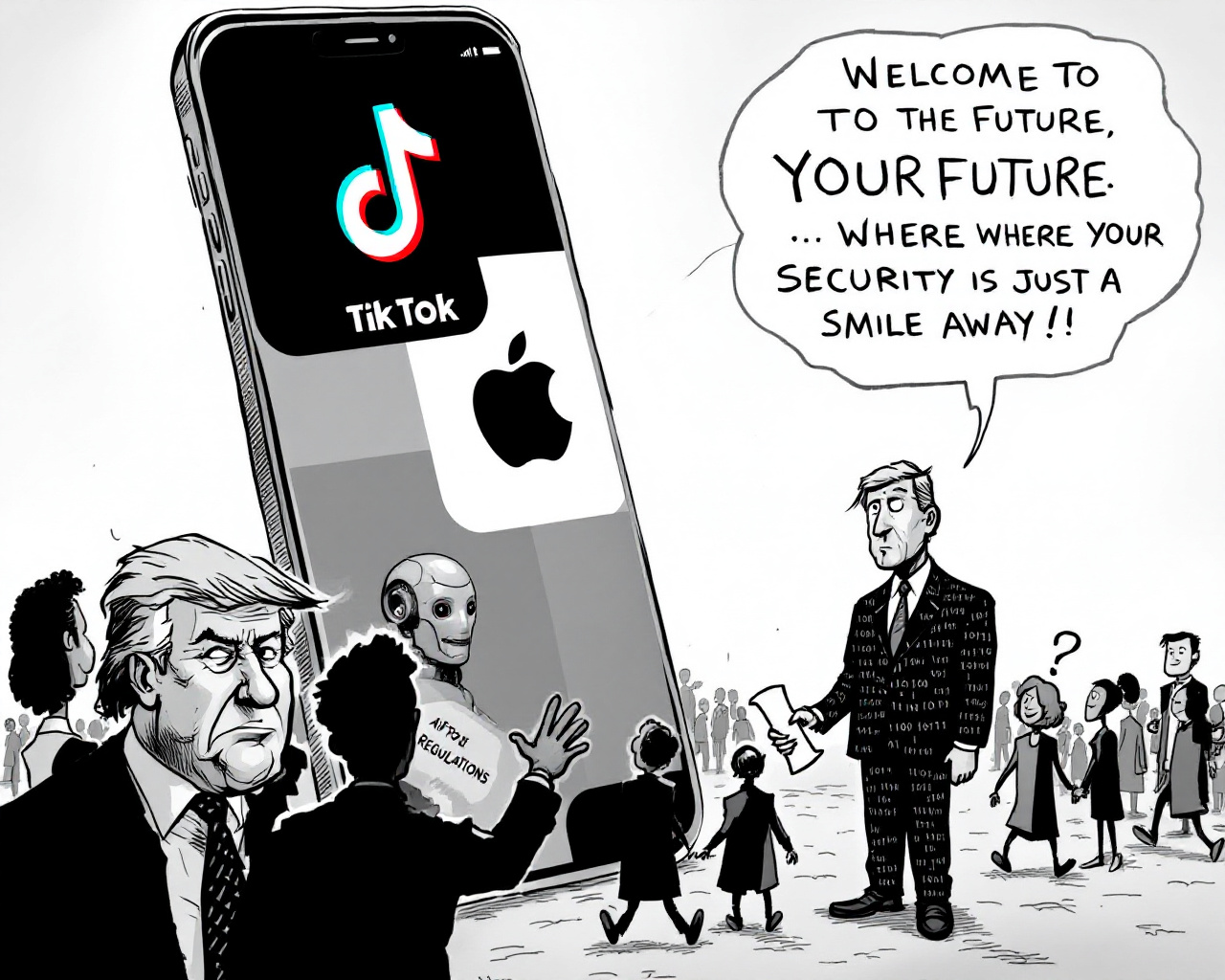 TikTok, AI, and Doors: The Ironic Orchestra of Technology